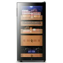 葉巻保管庫 恒温保湿 シガーキャビネット シガーケース 葉巻ケース 湿度&温度調節可能 シガー 葉巻 キャビネット 保湿 シングルドア 恒温 収納ボックス 葉巻