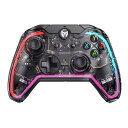 【正規品90日間保証】BIGBIGWON RAINBOW Lite 有線ゲームコントローラー USB Type-A Switch/PC Windows/Android/iOS用 6軸ジャイロ 非対称バイブレーションモーター Bluetooth ゲームコントローラー