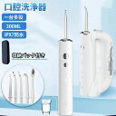 【SS期間50%OFF】口腔洗浄器 ジェットウォッシャー 水流歯ブラシ コードレス 替えノズル5本 口洗浄 高圧口腔洗浄 口内洗浄 2in1 水の継ぎ足し不要可...