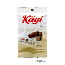 Kagi(カーギ) チョコウエハース ミルク 6P 12袋セット　メーカ直送品　　代引き不可/同梱不可