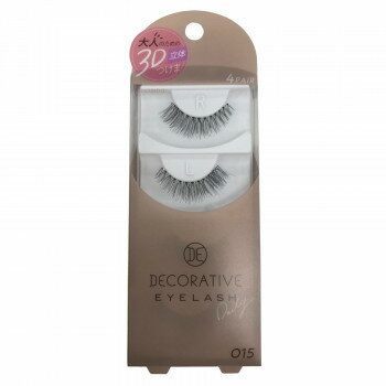 DECORATIVE EYELASH Daily デコラティブアイラッシュ 015 SE43653　メーカ直送品　　代引き不可/同梱不可