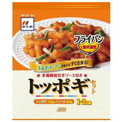 李王家　トッポギセット　150g　12袋セット　メーカ直送品　　代引き不可/同梱不可