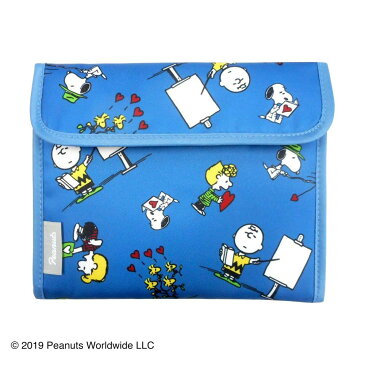 PEANUTS ピーナッツ (スヌーピー)マルチケース ジャバラ ハートちらしNV SPV-266　メーカ直送品　　代引き不可/同梱不可