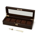 茶谷産業　Wooden Watch Case　木製ウォッチケース(コレクションケース)　5本用　856-120　メーカ直送品　　代引き不可/同梱不可