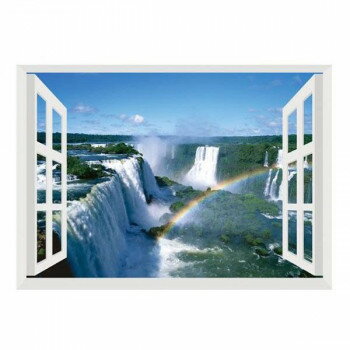 お風呂のポスター　世界遺産バージョン　イグアスの滝　SPP-10114　メーカ直送品　　代引き不可/同梱不可