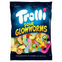 Trolli(トローリ) サワーグローワームス 100g×12個セット　メーカ直送品　　代引き不可/同梱不可