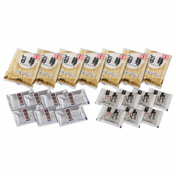 バンプ 「旨麺」あごだし醤油ラーメンセット(磯紫菜付) 7食セット FA-7i メーカ直送品 代引き不可/同梱不可