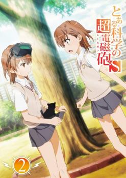 とある科学の超電磁砲S 第2巻【アニメ 中古 DVD】メール便可 ケース無:: レンタル落ち