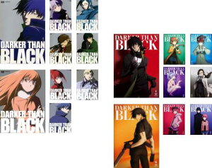 DARKER THAN BLACK(17枚セット)黒の契約者、流星の双子【全巻セット アニメ 中古 DVD】送料無料 ケース無:: レンタル落ち