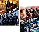 G.I.ジョー(2枚セット)1、バック2リベンジ【全巻 洋画 中古 DVD】メール便可 ケース無:: レンタル落ち