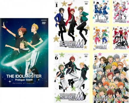 THE IDOLM@STER 아이돌 마스터 SideM(8장 세트)Prologue Episode of Jupiter + TV판 전 7권[전권 세트 애니메이션 중고 DVD] 케이스 없음:: 렌탈 떨어짐