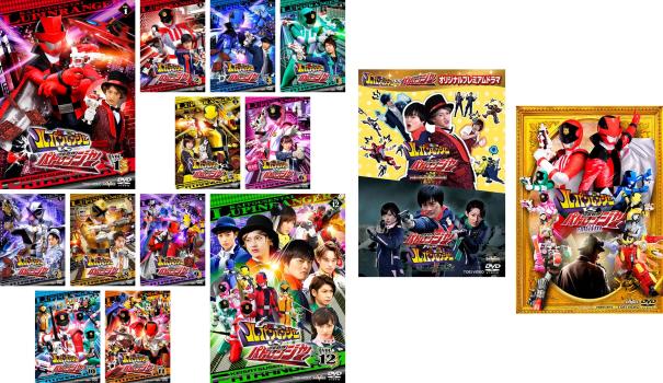 新品ケース交換済み　ルパンレンジャーvsパトレンジャー12巻+関連5作全17巻 楽天市場】快盗戦隊ルパンレンジャーvs警察戦隊パトレンジャー dvdの通販