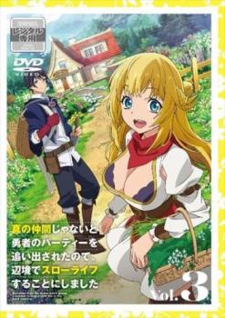 真の仲間じゃないと勇者のパーティーを追い出されたので、辺境でスローライフすることにしました 3(第6話、第7話)【アニメ 中古 DVD】メール便可 レンタル落ち
