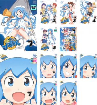 【ご奉仕価格】侵略!イカ娘(12枚セット)全6巻 + 侵略!?イカ娘 全6巻【全巻セット アニメ 中古 DVD】送料無料 ケース無:: レンタル落ち