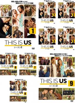 【ご奉仕価格】THIS IS US ディス・イズ・アス シーズン2(9枚セット)第1話～第18話 最終【全巻セット 洋画 中古 DVD】ケース無:: レンタル落ち