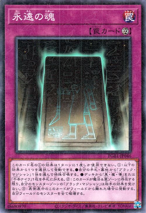 遊戯王OCG デュエルモンスターズ 永遠の魂 PGB1 PGB1-JP046 MR 【中古】