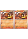 ポケモンカードゲーム クイタラン SV3 SV3 019/108 C 2枚セット 【中古】