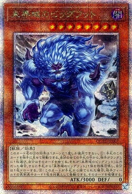 Rakuten - 遊戯王OCG デュエルモンスターズ 未界域のビッグフット QCAC QCAC-JP007 クォーターセンチュリーシークレットレア イラスト違い 【中古】