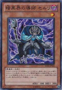 遊戯王OCG デュエルモンスターズ 暗黒界の導師 セルリ SD21 SD21-JP003 SR 【中古】