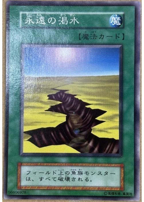 遊戯王OCG デュエルモンスターズ 永遠の渇水 無し レア 【中古】