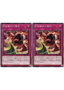 遊戯王OCG デュエルモンスターズ 百鬼羅刹大暴走 PHNI PHNI-JP075 2枚セット 【中古】