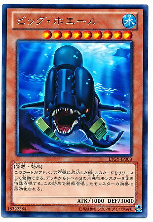 遊戯王OCG デュエルモンスターズ ビッグ・ホエール LTGY LTGY-JP008 R 【中古】