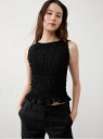 (W)BANANA REPUBLIC FACTORY STORE ボートネック スモックトップ BANANA REPUBLIC FACTORY STORE バ...