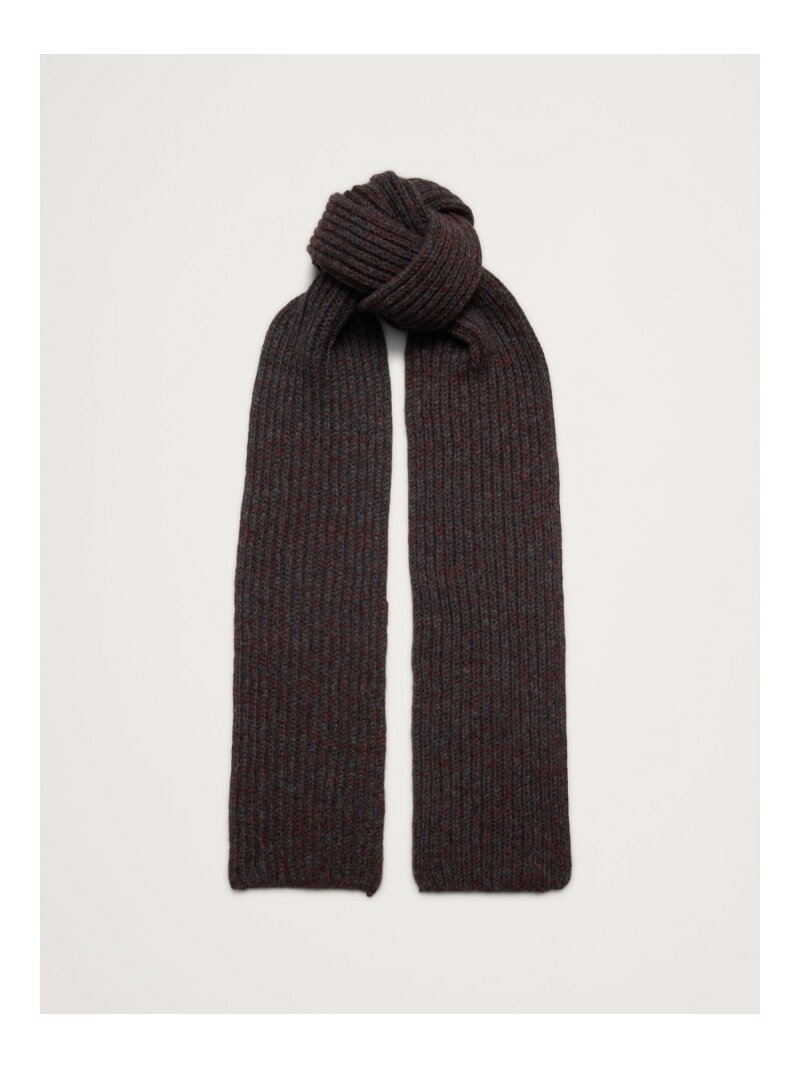 (M)チャンキー アルパカウールブレンド リブ スカーフ BANANA REPUBLIC バナナ・リパブリック ファッシ..