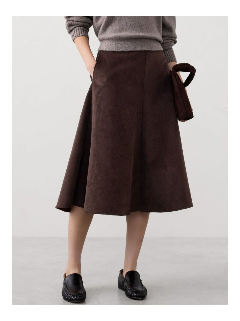 (W)BANANA REPUBLIC FACTORY STORE　　日本限定 コーデュロイ Aラインミディスカート BANANA REPUBLIC ..