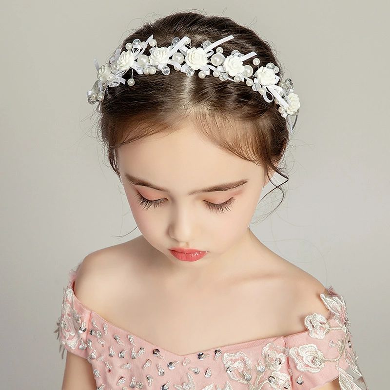 【オープン記念！1000円OFFクーポン】髪飾り 花 子供 発表会 子供ドレス 七五三 ガールズ フォーマル ..