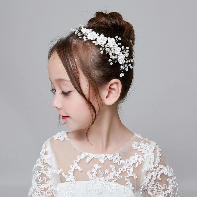 【オープン記念！1000円OFFクーポン】髪飾り 花 子供 発表会 子供ドレス 七五三 ガールズ フォーマル ..