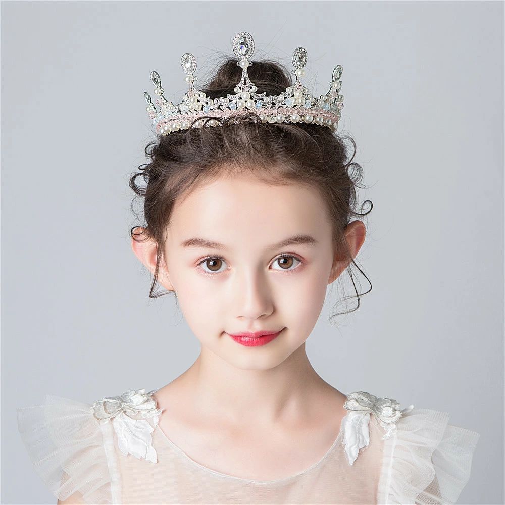 【オープン記念！1000円OFFクーポン】髪飾り ティアラ 子供 発表会 子供ドレス 七五三 キッズ 子供用小..