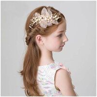 2タイプ ヘアアクセサリー ヘアピン/コーム キッズ 子供用 女の子 ヘッドドレス ステージ衣装 ヘアアクセ 誕生日 プレゼント 発表会 入学式 卒業式 パーティドレス ブライダル 花冠 カチューシャ 子供ヘアアクセサリー キッズドレス