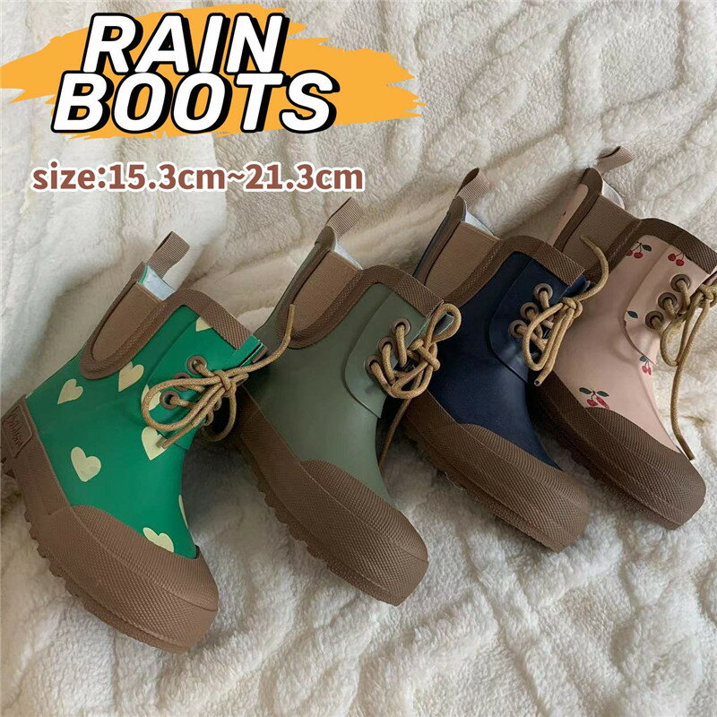 【数量限定！30%OFFクーポン】キッズ レインシューズ 子供 レインブーツ 雨の日 女の子 雨靴 子供靴 シ..