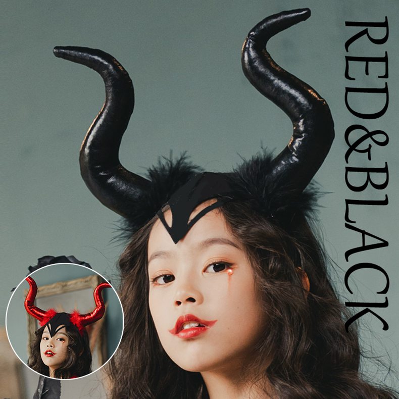 【クーポン利用で10%OFF】コスプレ ハロウィン カチューシャ ハロウィン仮装 牛の角 玩具 小物 変身 子供用 女の子 イベント 舞台衣装 演出服 パーティー 忘年会 新年会 学園祭 文化祭 悪魔の角 ヴァンパイア 吸血鬼