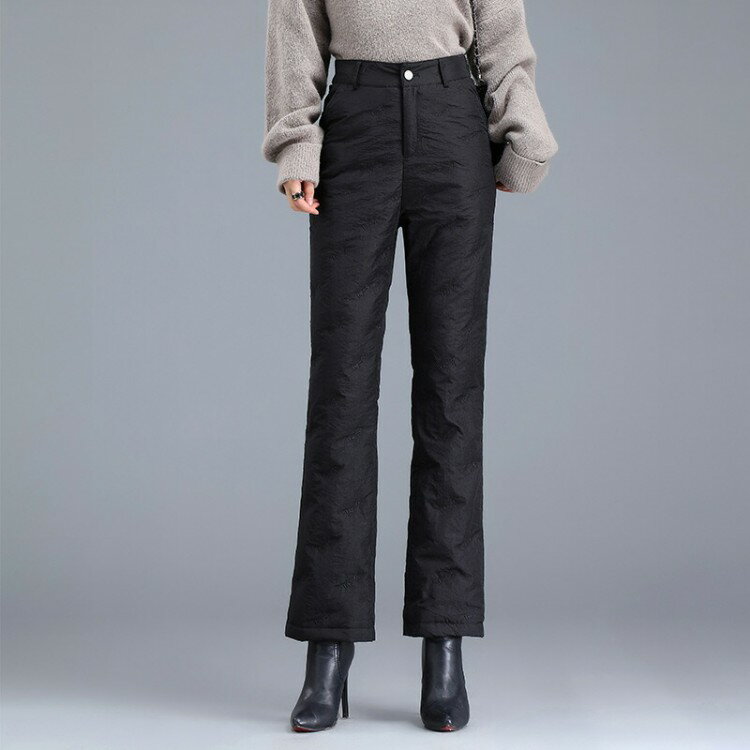 【クーポン利用で10%OFF】ダウンパンツ 極暖パンツ レディース フレアパンツ 暖かい あたっか 秋 冬 ボ..