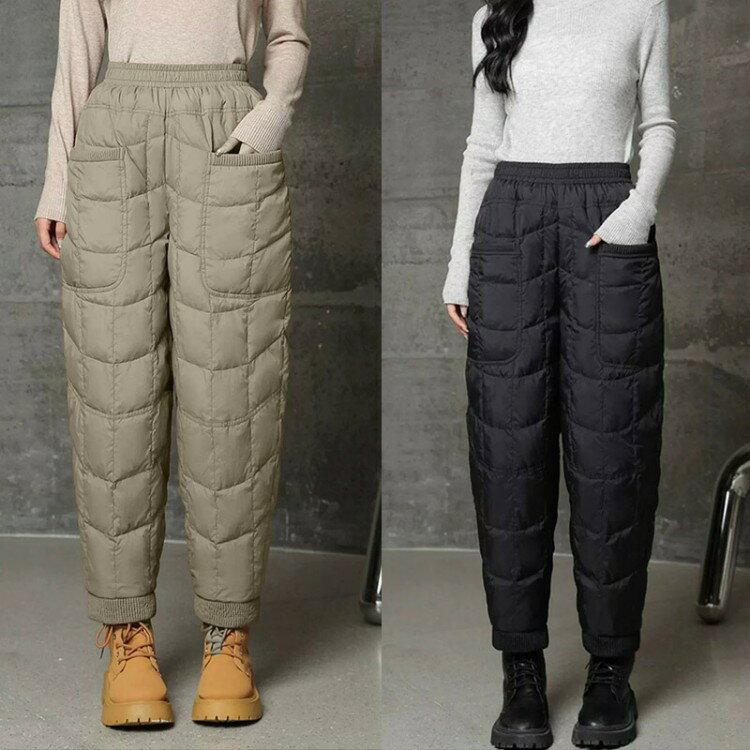 【クーポン利用で10%OFF】ダウンパンツ レディース 超軽量 ロングパンツ 冬用 暖パンツ アウトドアパン..