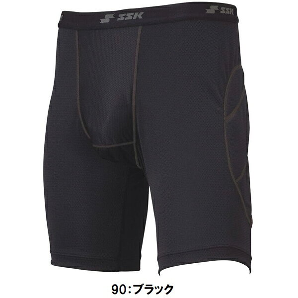 バンダイスポーツ楽天市場店の返品不可 エスエスケイ (BSP005J) ジュニア 野球 スライディングパンツ (M)｜アングル2