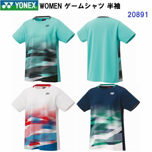 樂天商城 - 返品不可 ヨネックス (20891) WOMEN ゲームシャツ 半袖 (M)