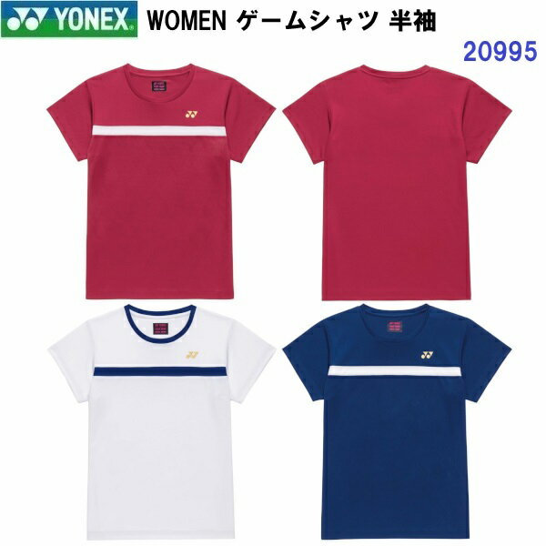 乐天商城 - 返品不可 ヨネックス (20995) WOMEN ゲームシャツ 半袖 (M)