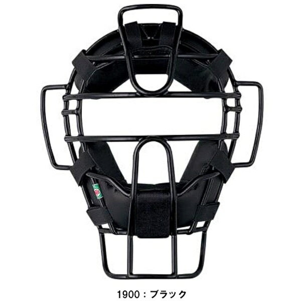 返品不可 ゼット (BLM4190A) 軟式野球・ゴムソフトボール兼用 キャッチャーマスク (M)