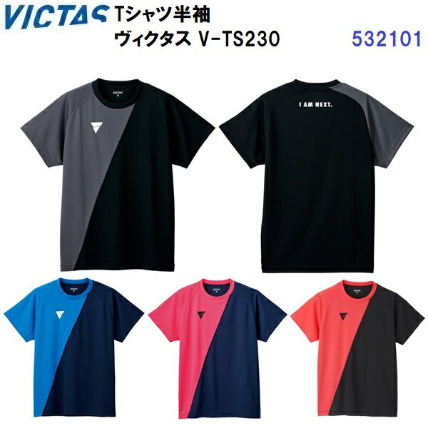 返品不可 ヴィクタス (532101) Tシャツ半袖 ヴィクタス V-TS230 (M)