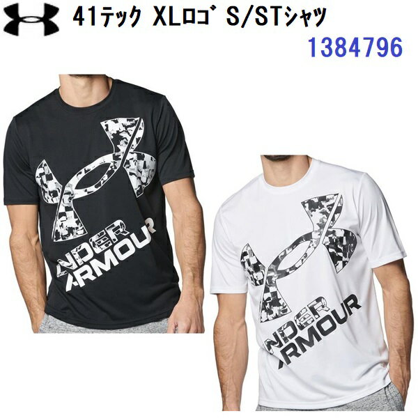 Rakuten - セール アンダーアーマー (1384796) 41テック XLロゴ ショートスリーブTシャツ ユニセックス (B)
