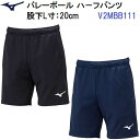 ミズノ (V2MBB111) バレーボール ハーフパンツ 股下(L)20cm ユニセックス (M)