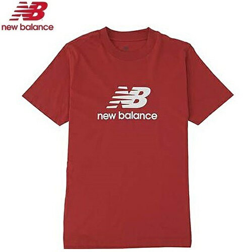 樂天商城 - セール ニューバランス (MT41502) Stacked Logo ショートスリーブTシャツ メンズ レディース ユニセックス (B)