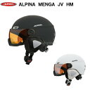 アルピナ スキー ヘルメット バイザー付 MENGA JV HM A9061