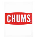 【メール便OK】CHUMS チャムス ステッカー ロゴ ラージ CH62-1058【ワッペン シール キャンプギア ステーショナリー アウトドア 3980円以上購入で送料無料】