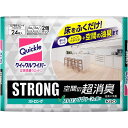 \5日★P5倍/掃除 ウェットシート クイックル クイックルワイパー 立体吸着ウエットシート ストロング 空間の超消臭 24枚 花王 クイックル ウェットシート...