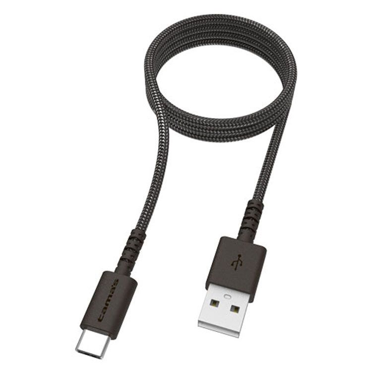 多摩電子USB Type-Cスリムタフケーブル1m AH204CK送料無料 コーデュラ繊維 tama's ケーブル Type-Cケーブル TYPE-C CORDURA 1.2m タフケーブル タフ 多摩電子工業 【B】 【メール便】