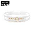 楽天BANDEL公式 楽天市場店バンデル ブレスレット　bracelet （バンデルブレスレット）　ホワイト×ゴールド（WhitexGold メタリック metallic METAL メタル）　BANDEL　バンデル 　メンズ　レディース　ペア　スポーツ　シリコンゴム